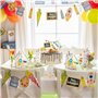 Papierdrachen Ausmal - Lot de 12 sets de table pour la rentrée scolaire - Avec 4 motifs différents - En papier de qualité supéri