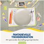 Papierdrachen Ausmal - Lot de 12 sets de table pour la rentrée scolaire - Avec 4 motifs différents - En papier de qualité supéri