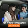 upgrade4cars Housses de Siège de Voiture Avant Universelle Noir Bleu | Housse de Sieges Auto Universel pour Conducteur et Passag