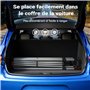 Wiltec Pavillon Pop-up Tonnelle de Jardin Pliante – 3 x 3 x 2,79 m – Couleur Blanche – avec Paroi latérale Roues Fermeture One P