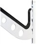 WilTec Rack Quadruple Mural Universel – 20 x 355 x 580 mm – Support de Rangement pour 4 Planches Surf Snowboard Wakeboard Skateb