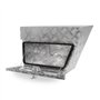 XPOtool Sous-caisse de camion en Aluminium – 60 x 25 x 20 cm – 50 L – Droite – avec Serrure et 2 clés – Boîte de timon de rangem