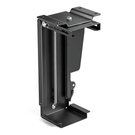 Toboli Support PC sous Bureau 10kg Réglage en continu Hauteur Largeur Pivotant 360° 175x146x583mm Support Boitier Ordinateur Esp