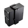 Toboli Support PC sous Bureau 10kg Réglage en continu Hauteur Largeur Pivotant 360° 175x146x583mm Support Boitier Ordinateur Esp