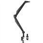 Toboli Bras pour microphone 80cm Bras articulé Jointure Support table pour micros 3/8" 5/8" Studio d'enregistrement Domicile