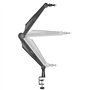 Toboli Bras pour microphone 80cm Bras articulé Jointure Support table pour micros 3/8" 5/8" Studio d'enregistrement Domicile