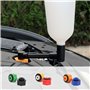 XPOtool Trémie de remplissage d’huile Kit 8 pièces Entonnoir d’huile moteur Rallonge 6 adaptateurs