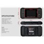 iCarsoft CR Pro Alimenté par pile Valise de Diagnostic Multi-Marques, Noir, Windows 10