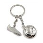 Onwomania - "Baby-Foot de Chaussures de Football Porte-clés - Porte-Bonheur en métal idéal comme Cadeau