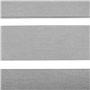 Repose-pied Confortable pour Fauteuil Bas de Jardin Effet Bois Gris Clair Résitant pour Jardin ou Terrasse Style Rustique et Cam