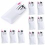 Lot de 10 pochettes de protection pour poche de chemise - Pour stylos - Protection contre les taches d'encre - Vêtements de trav
