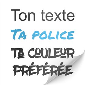 Autocollant personnalisé Auto Moto Vélo Bateau – adhère à toute surface lisse – créez votre sticker personnalisé – longueur de 1