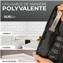 KLRStec Professional Outil de Calfeutrage de Joints [100% acier inoxydable] Multitool robuste 4 en 1 Kit Grattoir à Joints Silic