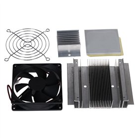 AZDelivery Kit de refroidissement pour éléments Peltier – Dissipateur de chaleur et kit de ventilateurs pour refroidissement the