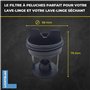 LICHTBLAU Filtre à peluches pour machine à laver Gorenje 279538 - Filtre à peluches 249808 PS-08 KPL