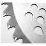 Lame de coupe de 230 x 25,4 mm pour scies circulaires, débroussailleuses ou débroussailleuses avec 40 dents TCT tranchantes