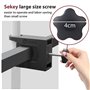 Sekey Support de Parasol pour Balustrade de Balcon