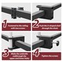Sekey Support de Parasol pour Balustrade de Balcon