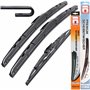 Hybrid Flex Aero Balais d'essuie-glace compatibles avec Mercedes Classe A W168 de 1997-2004 - 350 mm 600 mm 650 mm - Kit de bala