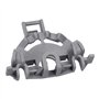 DEKAROX Kit de roulement pour Bosch Siemens 428344 00428344 420199 00420199 pour rangées de pointes dans le panier inférieur du 