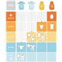 Slumbersac gigoteuse été pour enfant 0.5 Tog 130 cm en mousseline de bambou, douce et légère, Flamant | Turbulette été non rembo