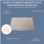 Carenesse Tapis de Bain 2 pièces 50 x 70 cm Gris | Tapis de Bain Absorbant, qualité hôtelière, 100% Coton Öko-Tex 100 | Tapis de