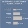 Carenesse Tapis de Bain 2 pièces 50 x 70 cm Gris | Tapis de Bain Absorbant, qualité hôtelière, 100% Coton Öko-Tex 100 | Tapis de