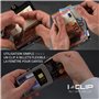 I-Clip Original Porte-Monnaie en Cuir -Hommes - Portefeuille en Cuir avec Pince à Billets - Porte-Monnaie de qualité - Portefeui