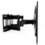 TecTake Support Mural TV Max 120 kg Universel inclinable et pivotant pour écrans Plats Vesa Max. 600 x 400 32-100" 81-254cm D...