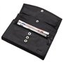 myledershop Cuir de veau porte-monnaie pour serveur MJ-Design-Germany en noir