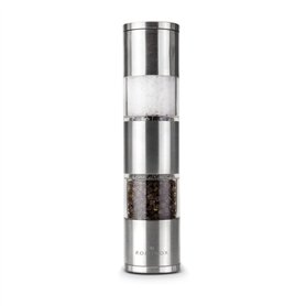 ROMINOX Coffret cadeau Moulin à sel et poivre // Dumelo – Moulin à épices manuel de forme mince