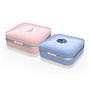 flow-med Dry Care UV - Boîte de Séchage Appareil Auditif - Nettoyant Appareil Auditif – Déshumidificateur Aide Auditive avec UV 