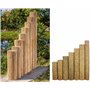 bambus-discount.com Beach Brise-vue de qualité pour balcon, terrasse, jardin en bambou 200 x 600 cm