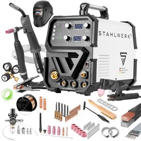 STAHLWERK Poste à souder 4 en 1 combiné tout équipé CTM-250 ST - TIG MIG