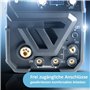 STAHLWERK Poste à souder 4 en 1 combiné tout équipé CTM-250 ST - TIG MIG, MAG MMA, CUT/Plasma, compact, 200A de soudage, 50A de 