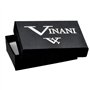 Vinani Boucles d'Oreilles Clous - Disque - brossé - Argent 925 - OSDA
