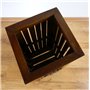 livasia Porte Parapluie | Bois d'acacia | Décoration Asiatique | Pratique et élégant | Matières Naturelles | Production Artisana