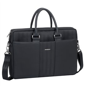 Rivacase 8135 Sacoche en Simili Cuir pour Ordinateur Portable 15