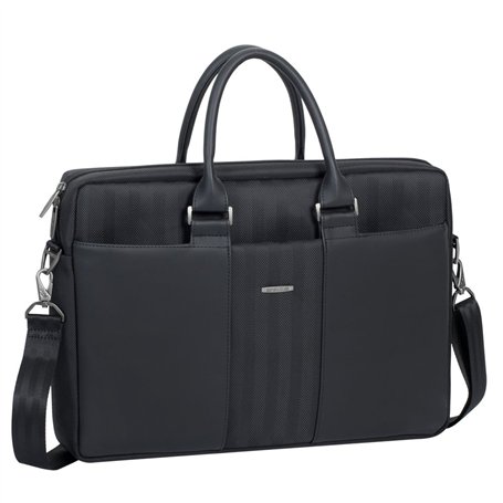Rivacase 8135 Sacoche en Simili Cuir pour Ordinateur Portable 15