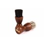 biped Kit de Cirage pour Chaussures en Cuir Lisse - Brosse à Chaussures en Bois avec CRIN de Cheval - Fabriqué en Allemagne - Cl