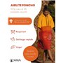 WAVE HAWAII Paia Poncho de bain pour homme et femme | Taille S 145-175 cm I 95 % coton Poncho de surf pour adulte | Serviette ép