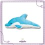 welliebellies® Peluche chauffante dauphin - 34 cm - Pour chauffer au micro-ondes et au four