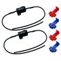 LP B547–1 2 pièces Canbus 25 Watt 8 Ohm Résistance pour ampoules 21 Watt P21 W PY21 W W21 W WY21 W LED SMD Sans message d'erreur