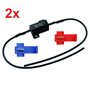 LP B547–1 2 pièces Canbus 25 Watt 8 Ohm Résistance pour ampoules 21 Watt P21 W PY21 W W21 W WY21 W LED SMD Sans message d'erreur