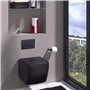 stardis Porte-rouleau d'essuie-tout design en acier inoxydable mat H 30 cm Ø 15 cm Porte-rouleau de papier essuie-tout Vert agav