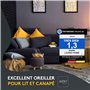LILENO HOME Lot de 6 de garnissage d'oreiller 40x40 cm - Coussin intérieur Lavable à 40°C adapté aux allergiques - Garnissage en