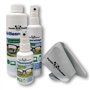 PANDACLEANER® Set 400ml Eyewear Spray de 50 ml à emporter + 100 ml pour la maison + flacon de 250 ml | sans alcool | anti-buée |