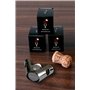 Santorino® Bouchon à Champagne - Champagne et Bouchon à Champagne en acier Inoxydable haut de gamme, Exclusif pour des Bouteille