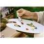 Mont Marte Palette Peinture Acrylique – 23x30 cm – Palette d'artiste idéal pour la Peinture Acrylique et Toutes Les Peintures à 