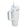 HALM pailles en verre 6x 30 cm de long pour Stanley Cup Quencher Tumbler & bouteilles jusqu'à 0,5 litre + brosse de nettoyage la